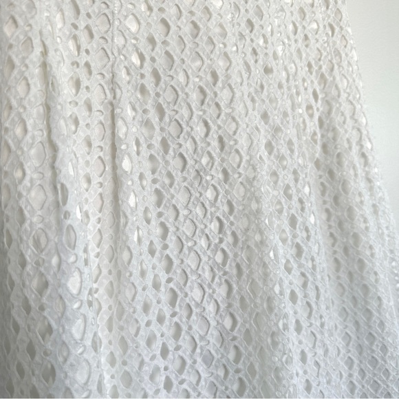 WHBM White Mini Dress Size 12 - Picture 4 of 10